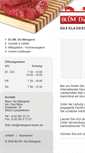 Mobile Screenshot of metzgerei-bluem.de